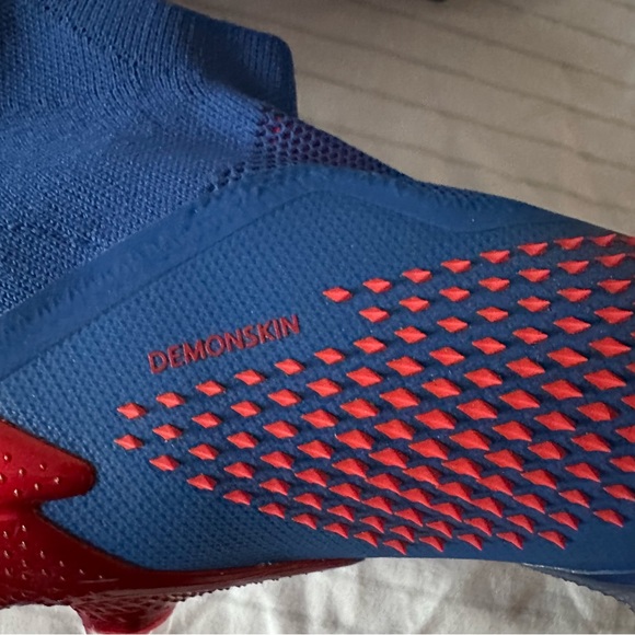 Adidas Demon Skin Running Blue and Orange Running Shoes. Size 9 - Picture 5 of 6